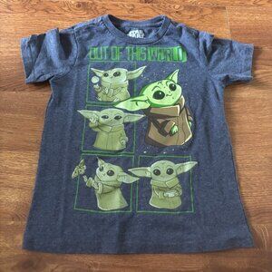 Star Wars blue short sleeve graphic tee in size S